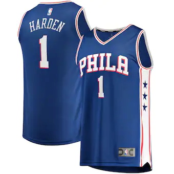 youth fanatics branded james harden royal philadelphia 76er-394